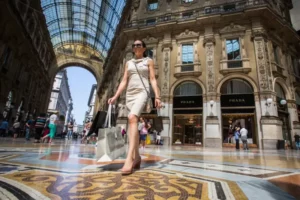 Shopping in Northern Italy